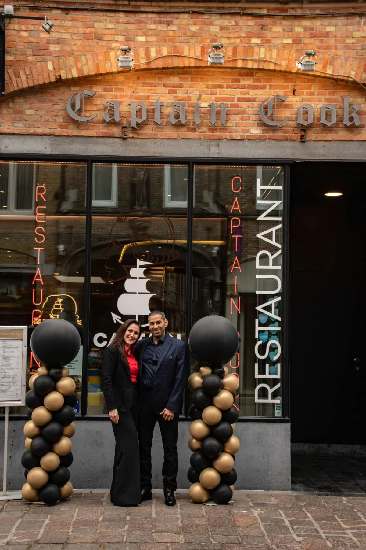 De eigenaars van Captain Cook